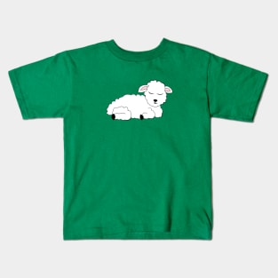 Sleeping Sheep Kids T-Shirt